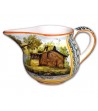 Hand-painted pottery Jug
