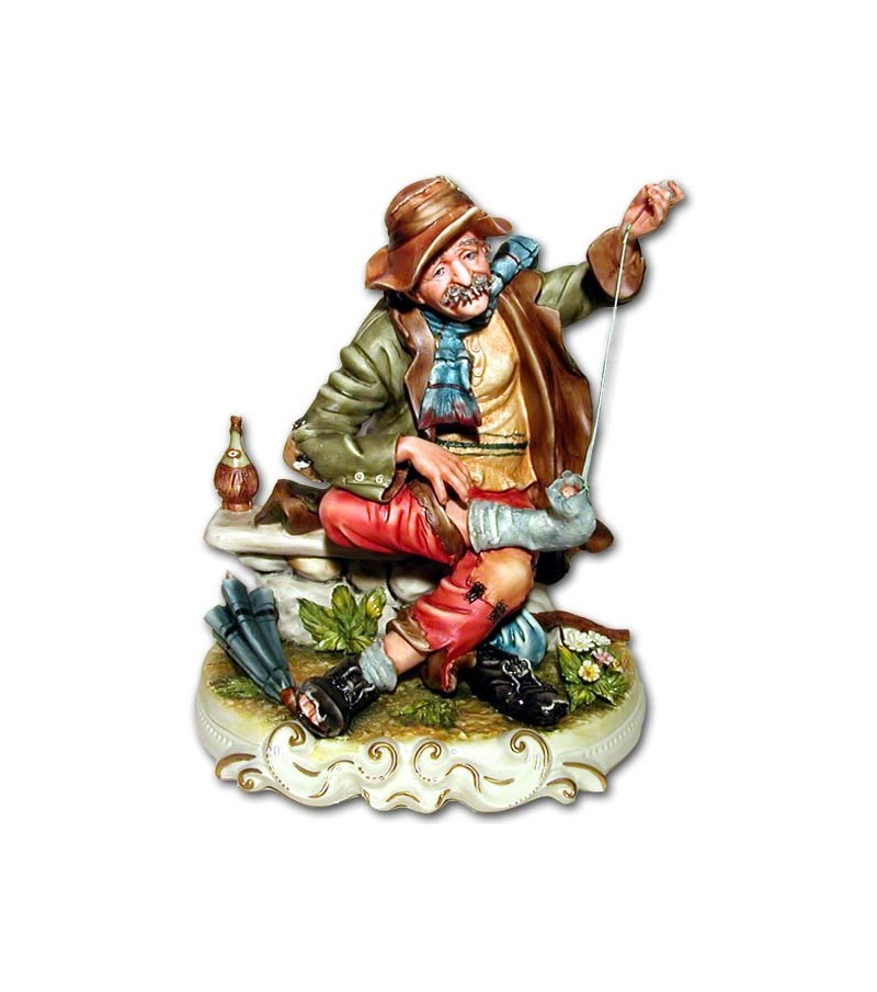 "Tramp" in Capodimonte Porcelain