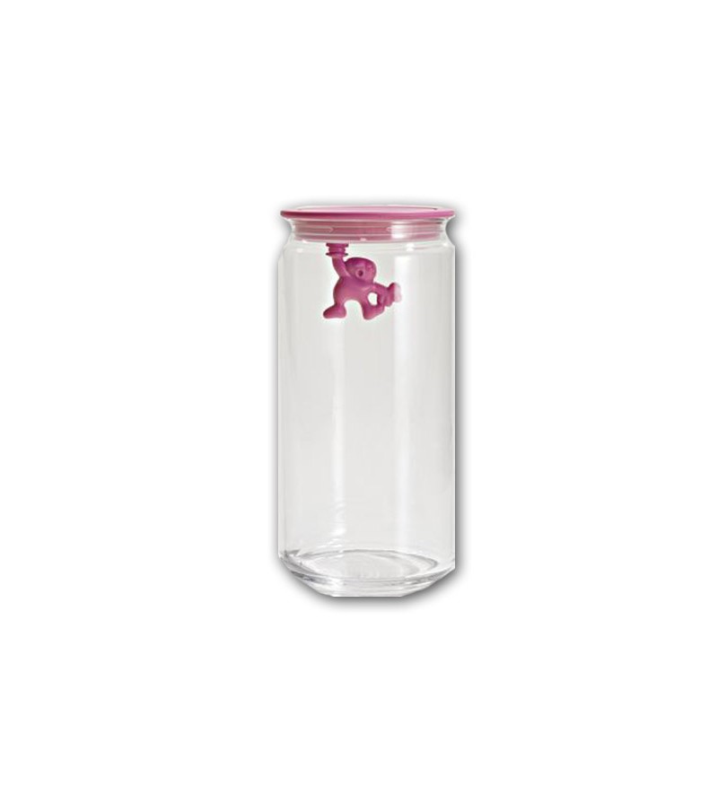 airtight glass jar Gianni design Mattia Di Rosa