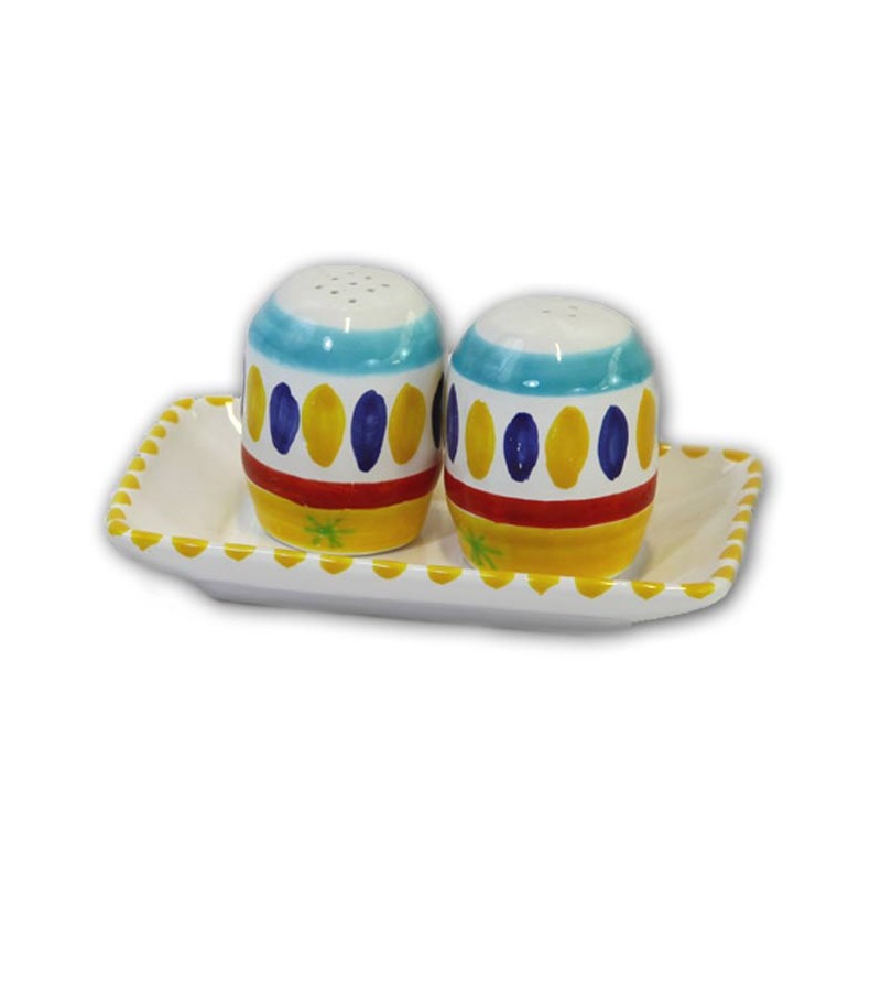 Sale/Pepe con Vassoio "Lipari"