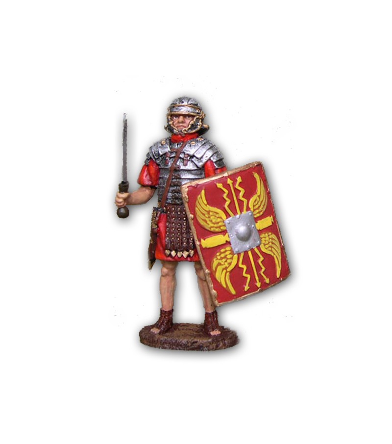 Soldatino Romano Legionario eseguito in lega a base di Stagno