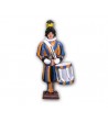 Swiss Guard soldier made in tin-based alloy