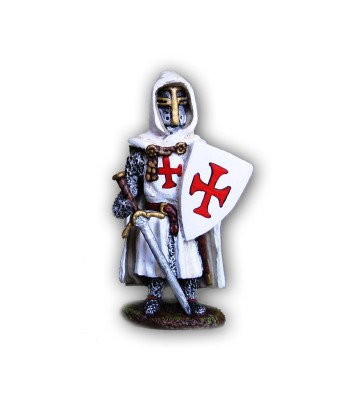 Knight Templar made in tin-based alloy