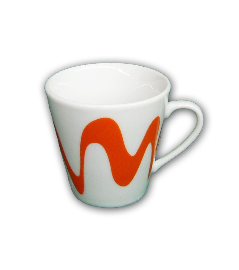TAZZINA CAFFE' CON MANICO ARANCIONE