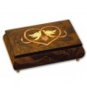Musical Wood Box Inlay Doves