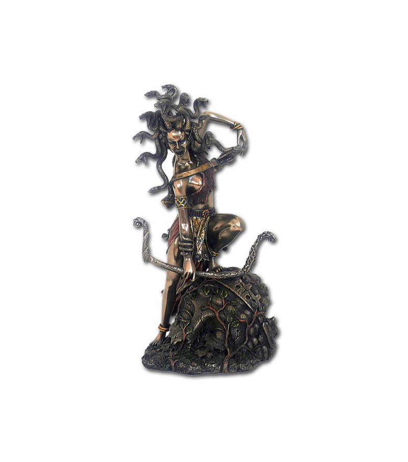 Medusa Greek Statue Figurine Mythology Gorgon