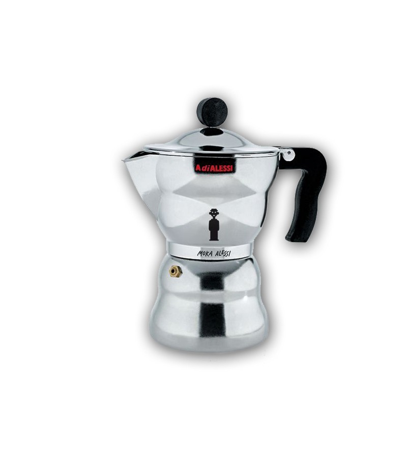 espresso coffee maker 1 cup Moka design Alessandro Mendini