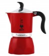 Espresso coffee maker model Fiammetta red