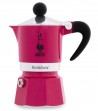 Espresso coffee maker model Rainbow fuchsia