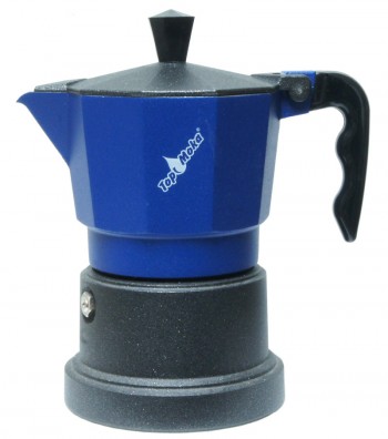 Espresso Coffee Maker Color Blue Black