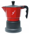 Espresso Coffee Maker Color Red Black