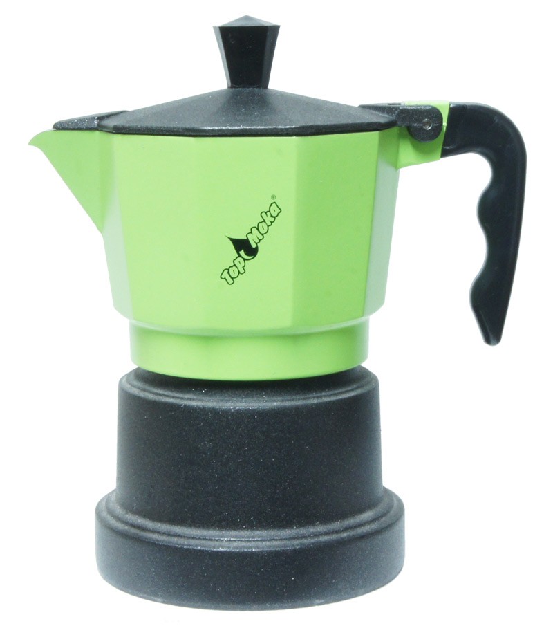 Espresso Coffee Maker Color Green Black