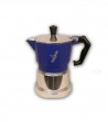 Espresso Coffee Maker Color Blue Grey