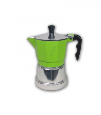 Espresso Coffee Maker Color Green Grey