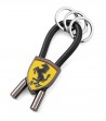 Ferrari Keyring  Rubber Strap Black