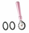Tagliapasta Pastawheel rosa con due rotelle
