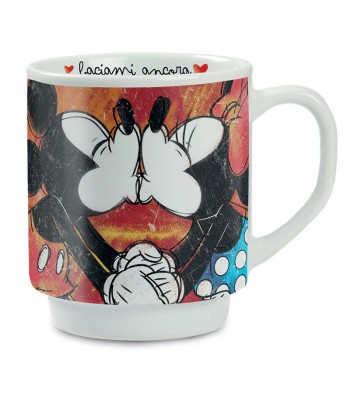 mug impilabile Mickey Mouse rosso
