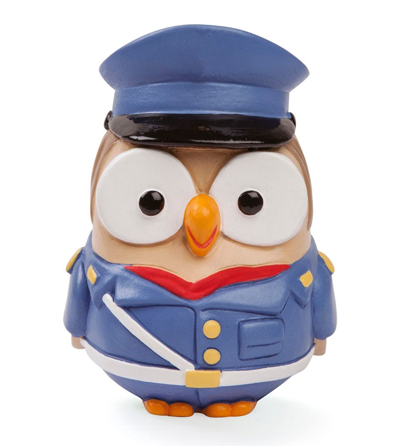 ceramic figurine goofo "Police"