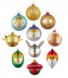 set palline di Natale design Marcello Jori