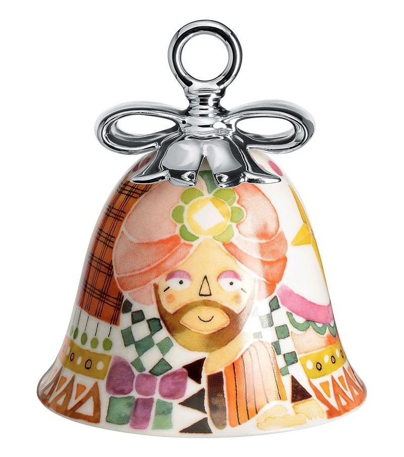 campanella in porcellana decoro Gaspare design Marcel Wanders