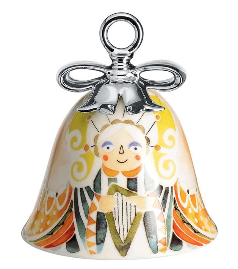 campanella in porcellana decoro Angelo design Marcel Wanders