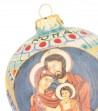 Detailed Sacred Family Christmas ball