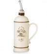 Ivory hand-painted cruet