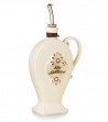 Ivory hand-painted cruet