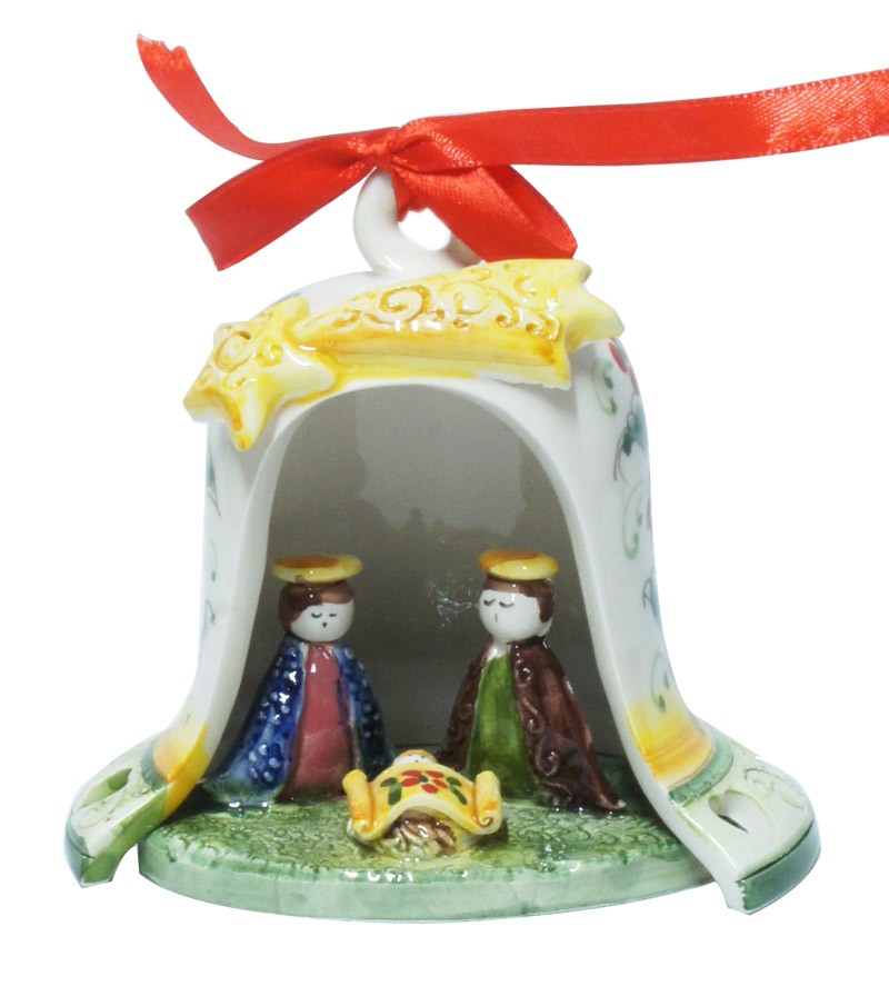 Presepe "Campana" a 2 pezzi Verde