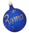 Palla di Natale Blu con "Stelline"