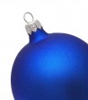Palla di Natale Opaca/Blu da personalizzare