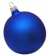 Palla di Natale Opaca/Blu da personalizzare