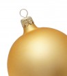 Palla di Natale Opaca/Oro da personalizzare