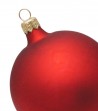 Palla di Natale Opaca/Rossa da personalizzare