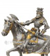 Dettaglio cavaliere medioevale