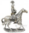 Cavaliere con scure parte posteriore