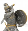 Dettaglio guerriero con scudo