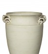 Ceramic antique white vase