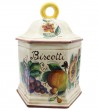 Ceramic biscuit box.