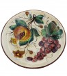 Ceramic plate painted