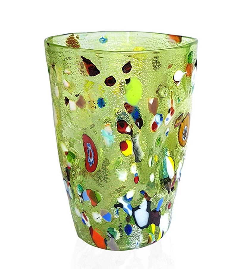 Arlecchino Bibita Glass green