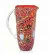Arlecchino Conical Carafe in red