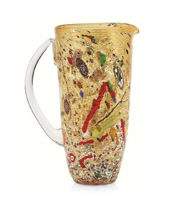 Arlecchino Conical Carafe in yellow