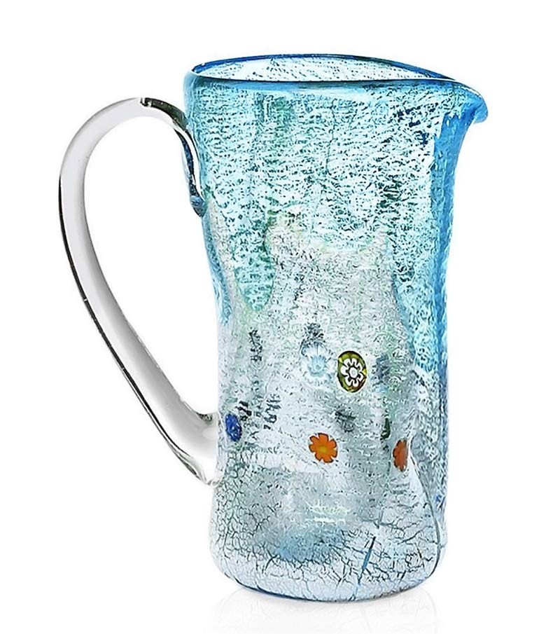 Caraffa Accartocciata Goccia azzurro