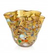 Harlequin Handkerchief Vase yellow