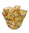 Harlequin Handkerchief Vase yellow