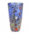 Conic Harlequin Vase blue