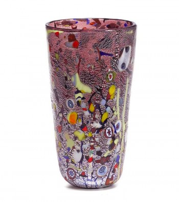 Conic Harlequin Vase violet