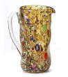Harlequin Crumpled Carafe yellow