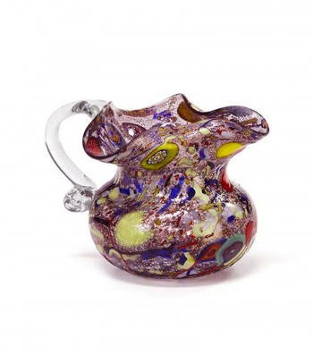 Harlequin Handkerchief Jug violet